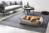     MiaCara Mare Box-Bett Sand waschbares Hundebett