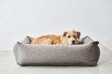 MiaCara Stella  Box-Bett Mocca meliert Hundebett