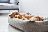 MiaCara Stella  Box-Bett Mocca meliert waschbar