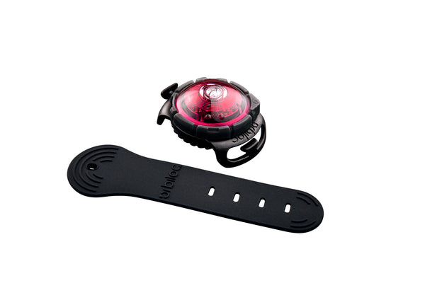Orbiloc Dog Dual Adjustable Strap Pink LED Sicherheitslicht