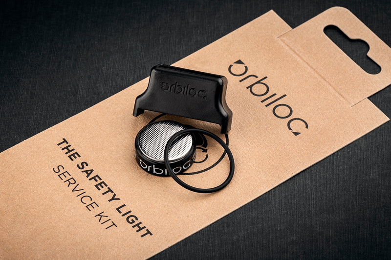 Orbiloc Service Kit LED Sicherheitslichter Unterwegs mit Hund