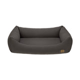 PALOPA Hundebett Baumwolle Fred Anthrazit Hundebett mit Rand