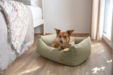 PALOPA Hundebett Fred Salbei Hundebett mit abnehmbaren Bezug